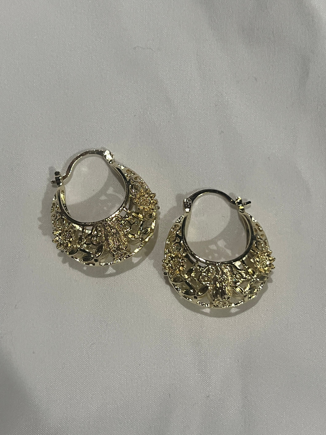 Mary sunflower earrings